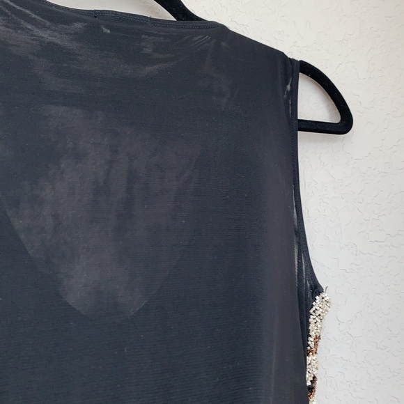 Cache Beaded Animal Print Tank - Picture 6 of 7